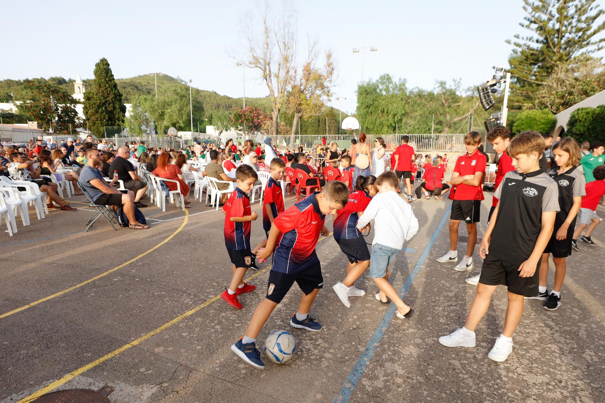 Las imágenes del regreso de la fiesta del fútbol de Ibiza y Formentera