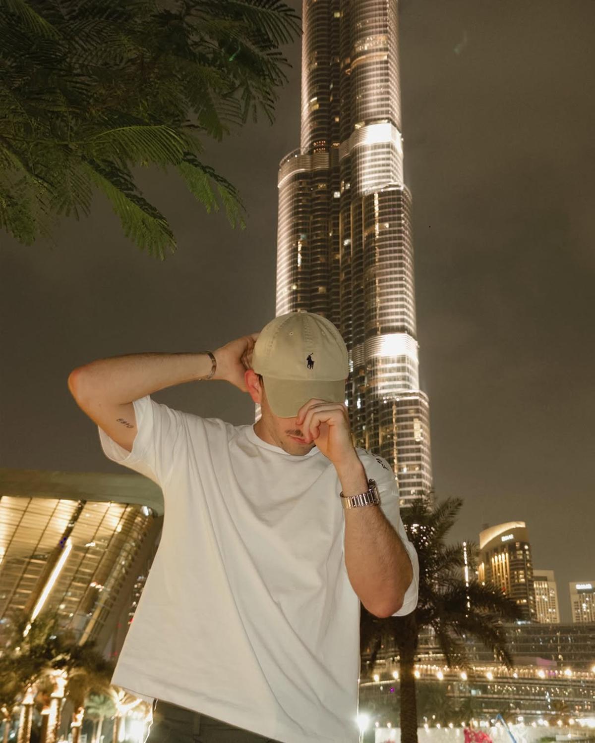 Jon Sanz en Dubai donde vivirá una nueva experiencia