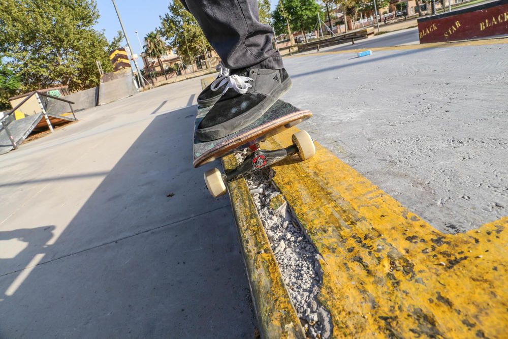 Acrobacias con demasiado riesgo en el «Skate park»