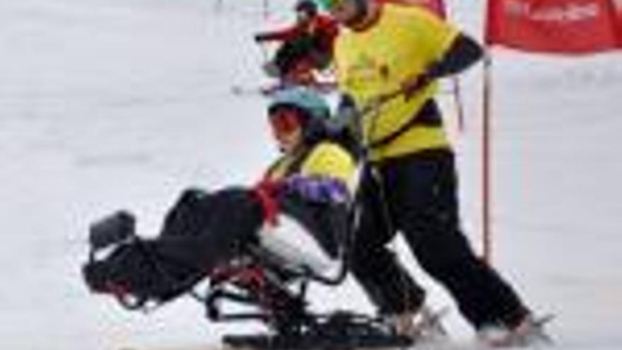 Esport adaptat Esportistes del GEiEG,    a la Duatló Accessible de La Molina