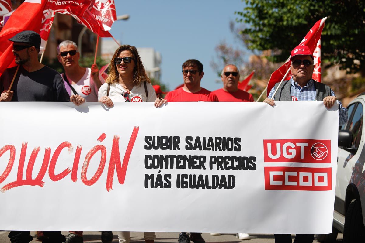 Manifestación del Día del Trabajo en Ibiza