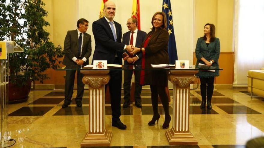 Aragón y España firman el Fite para demostrar el &quot;compromiso&quot; estatal con la despoblación