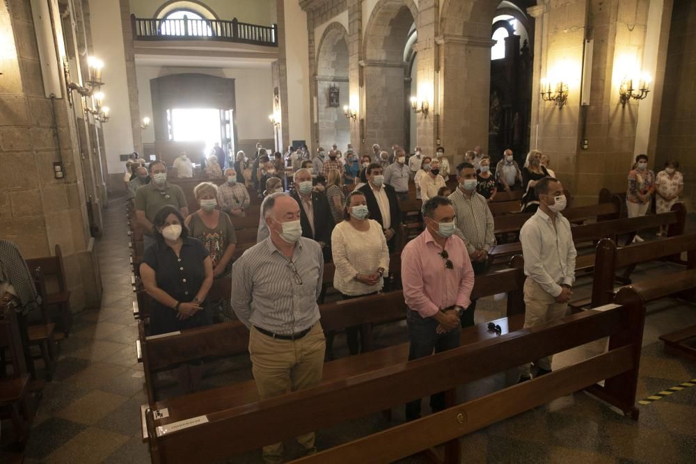 Funeral de Juan José Corrales, exalcalde de Siero