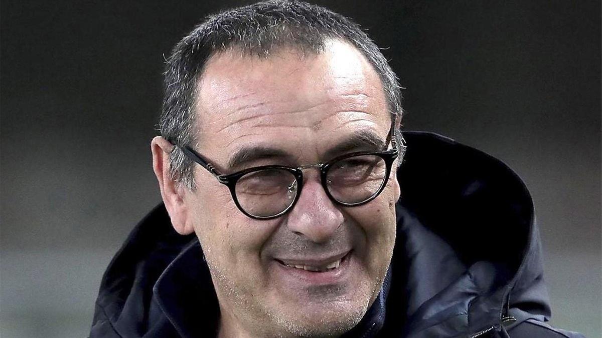 Maurizio Sarri, entrenador de la Juventus