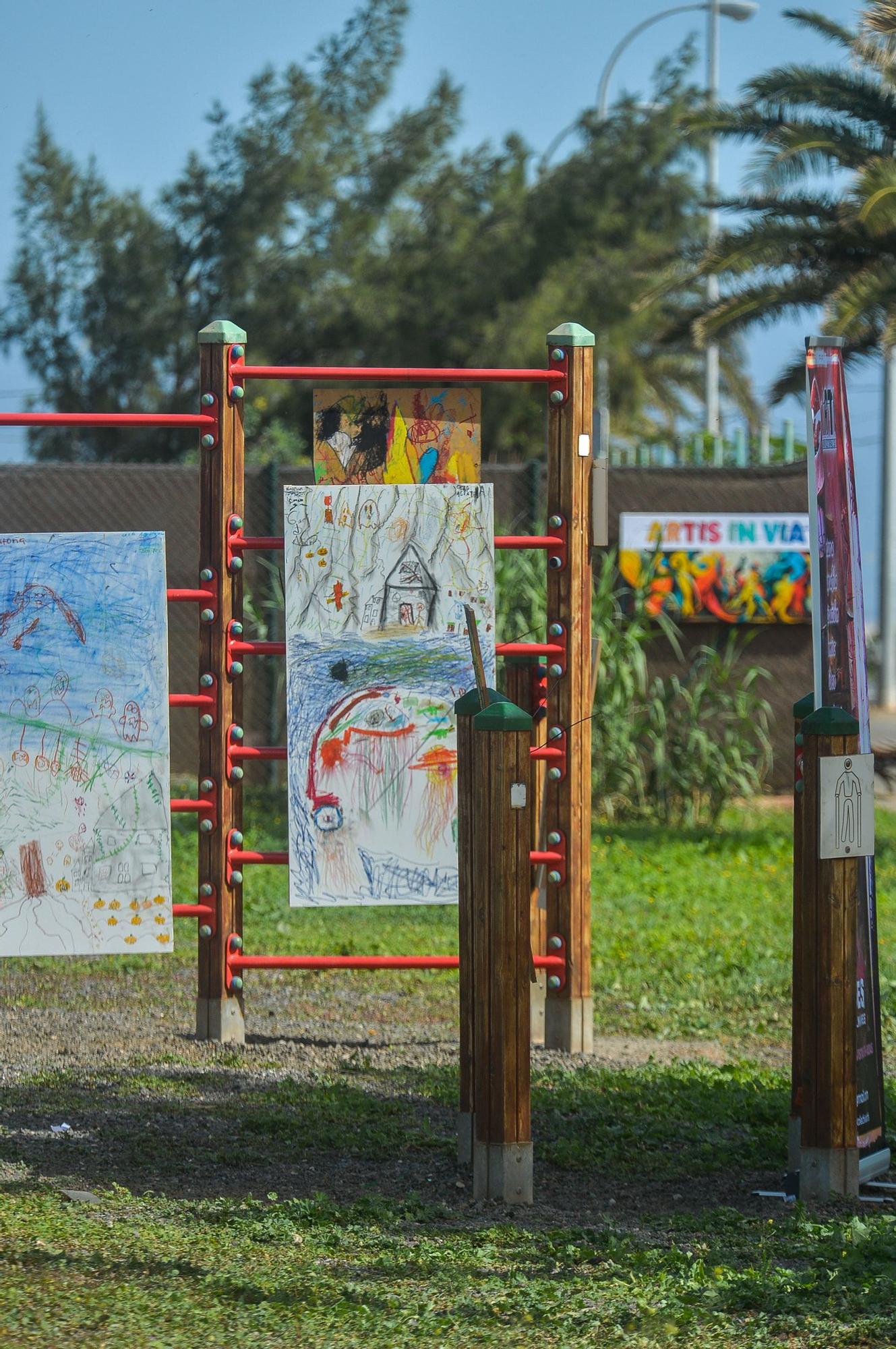 'Artis in vía', ruta de exposición en la calle, en Ingenio