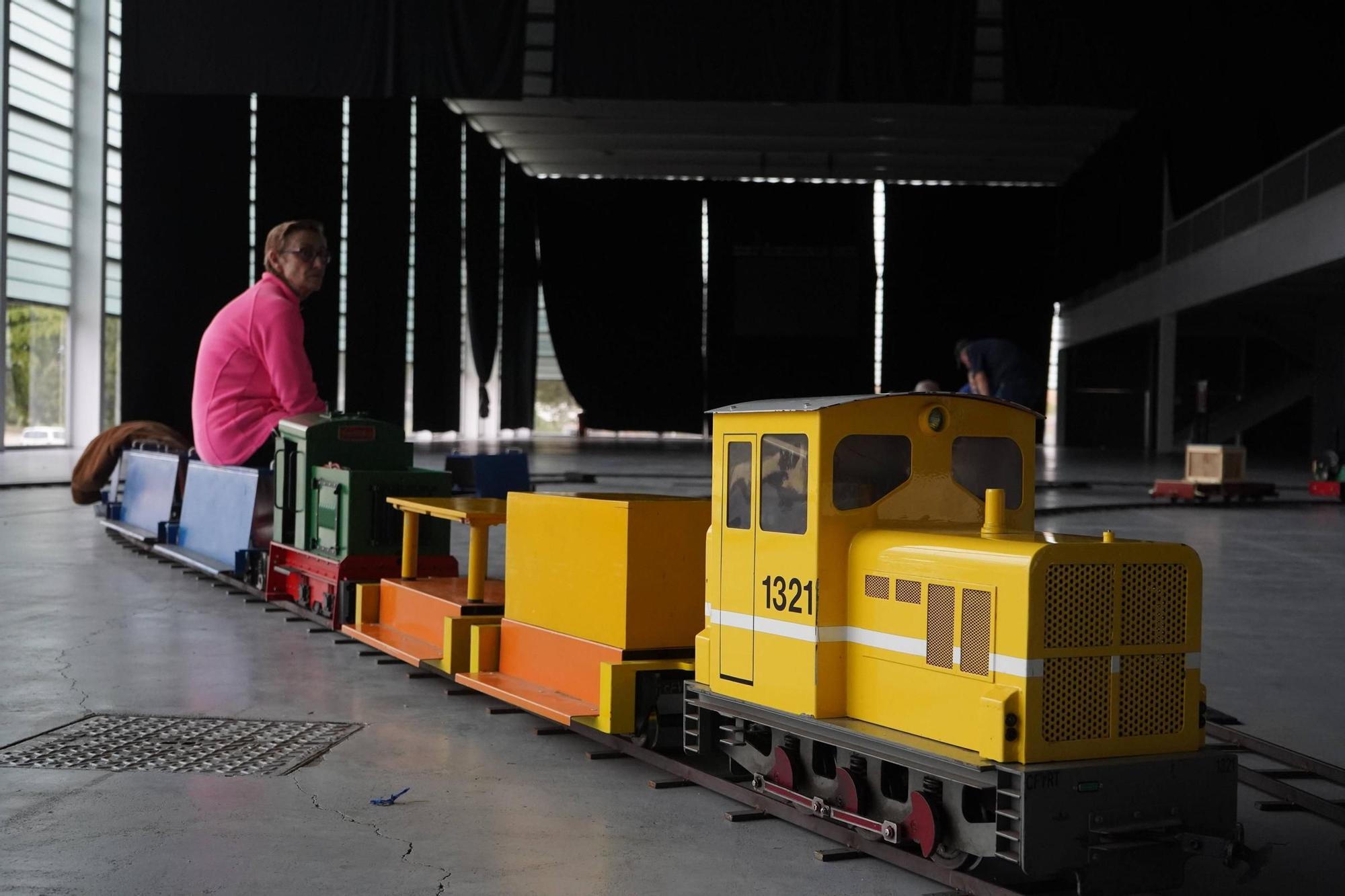 Encuentro de modelismo tripulado, trenes en miniatura