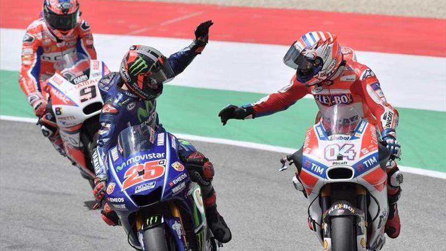 Dovizioso y Ducati le chafan la fiesta a Valentino en Mugello