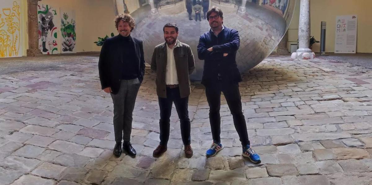 Los responsables del área de Cultura en Cort