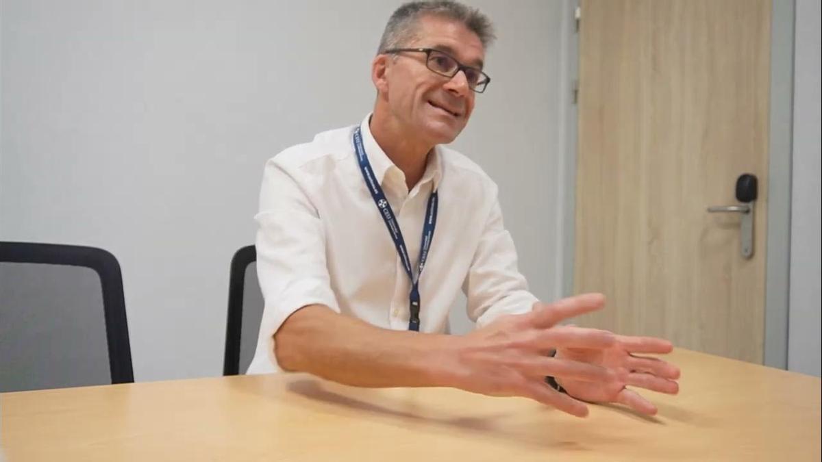 El profesor del CEU Javier Martínez Gramage, especialista en biomecánica clínica, análisis del movimiento y fisioterapia deportiva.