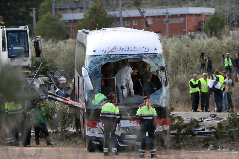 Accidente de tráfico en Freginals (Tarragona)