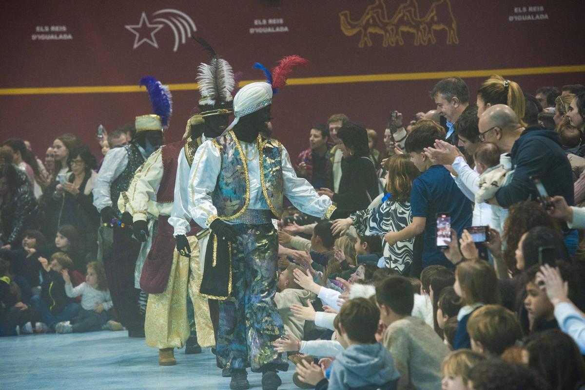Arribada del patge Faruk a Igualada Arribada del patge Faruk a Igualada