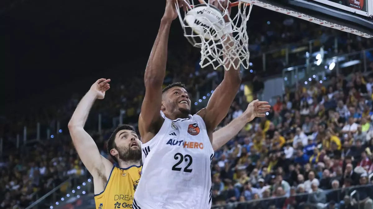 Dreamland Gran Canaria - Real Madrid, en directo: resumen, resultado y estad赤sticas de la Copa del Rey de Baloncesto hoy, en vivo