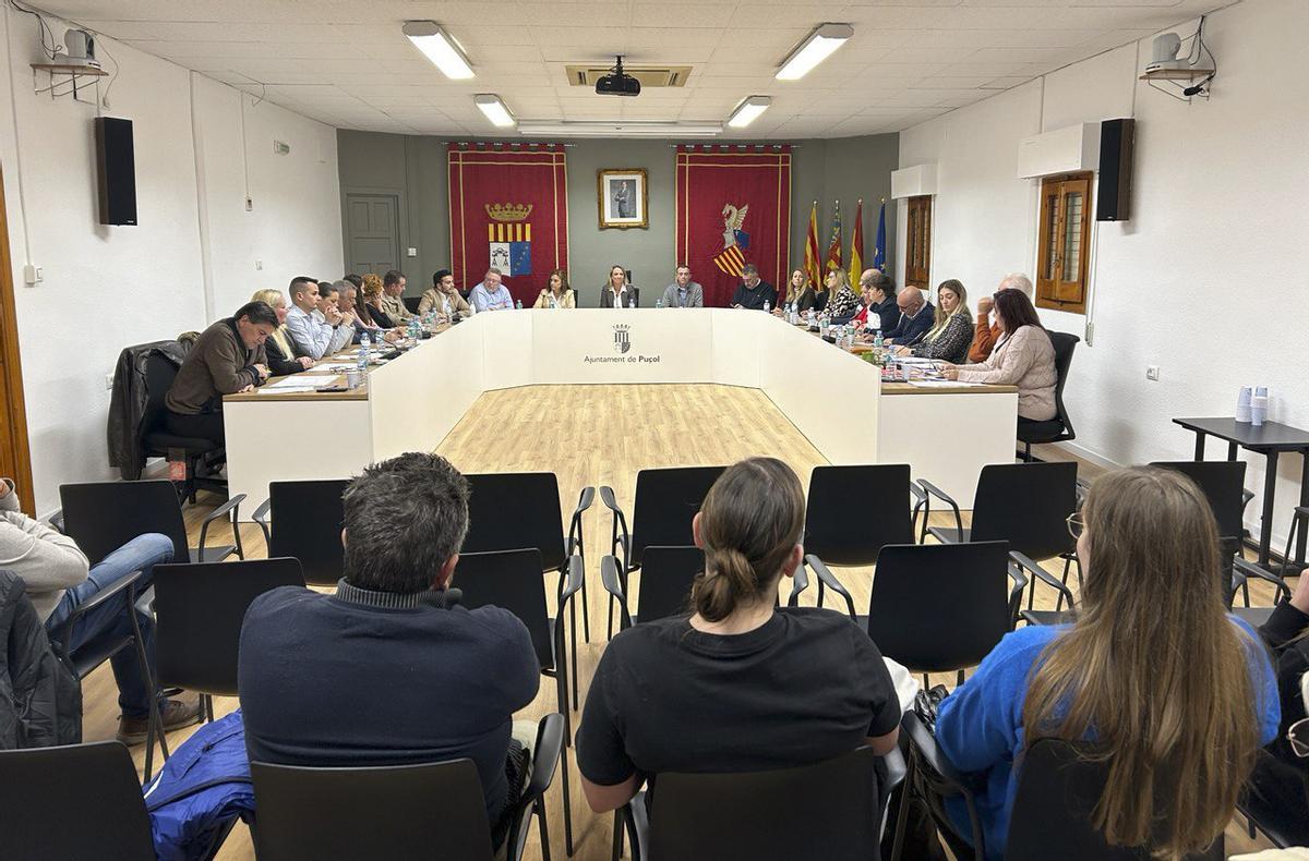 El pleno municipal de Puçol aprobó los presupuestos para 2024