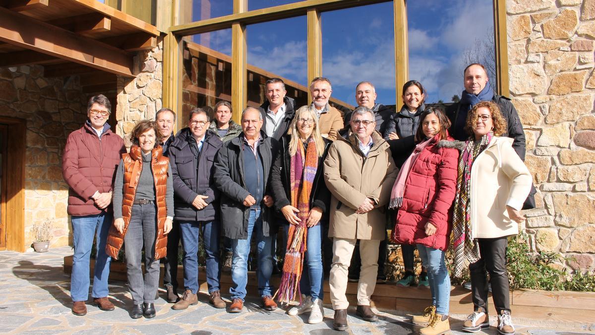 Moment de l’assemblea General de l’entitat, que s’ha dut a terme al càmping tarragoní Prades Park, de Prades.