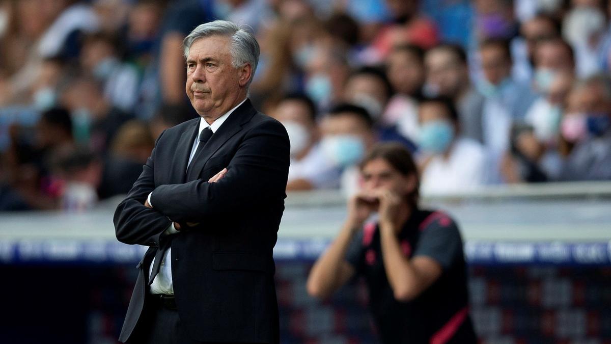 Ancelotti no está viviendo sus mejores días en el Real Madrid