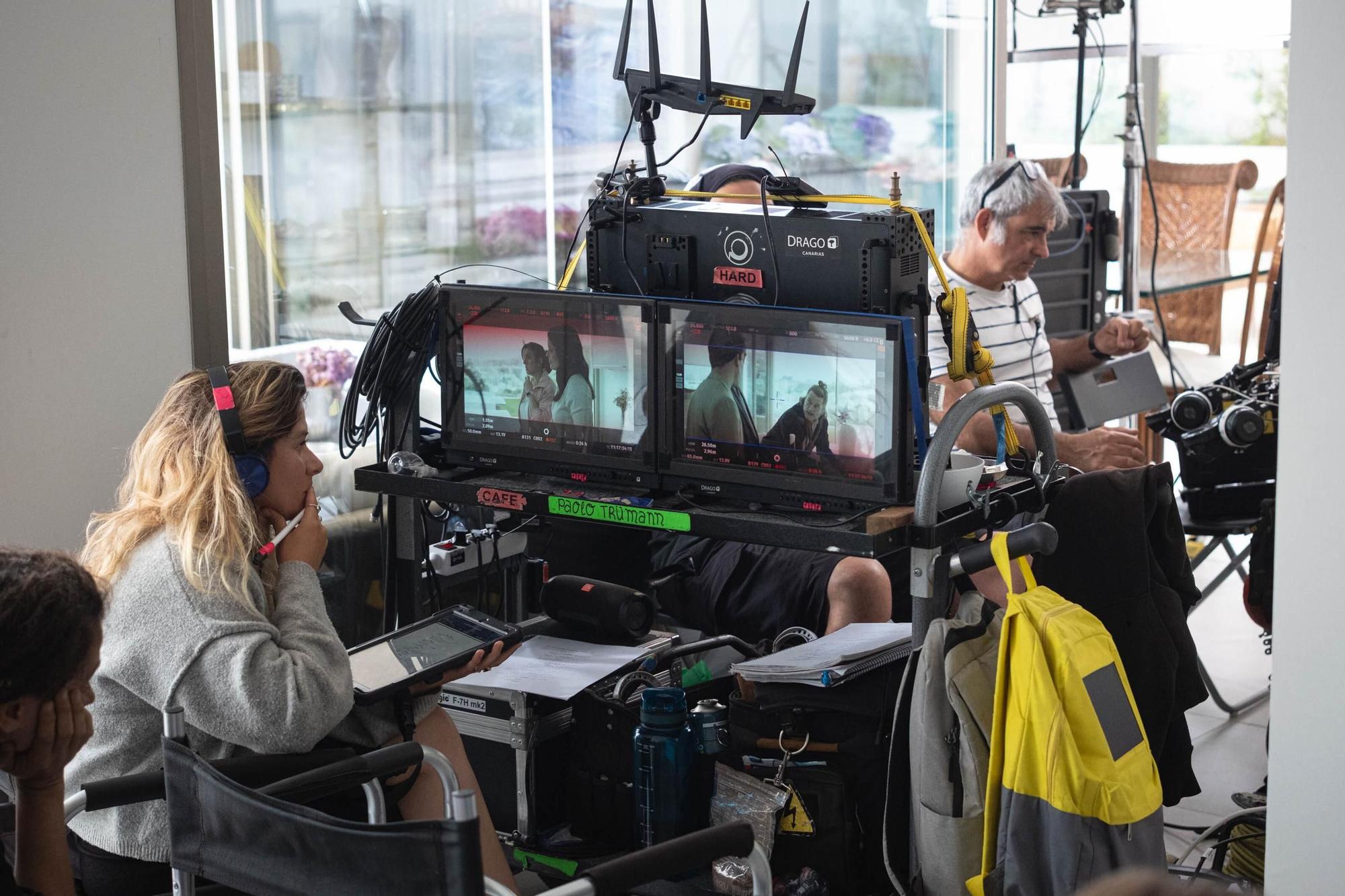 Visita al rodaje de 'Coartadas'