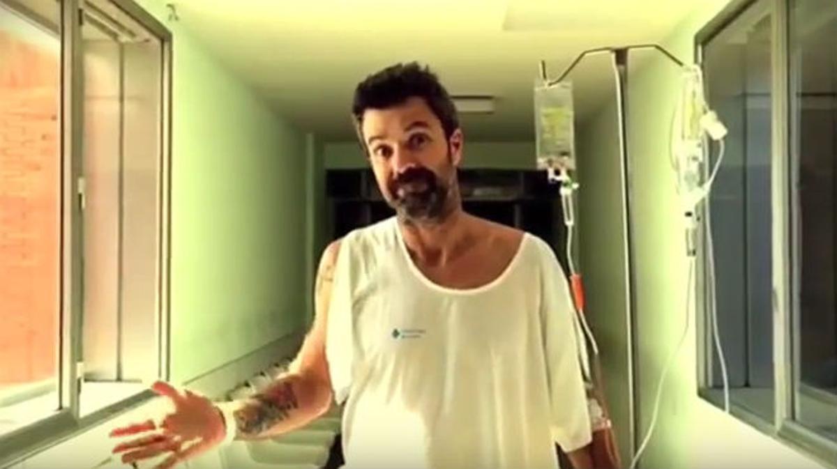 Pau Donés explica en un vídeo la situació per la qual està passant a causa del seu càncer.