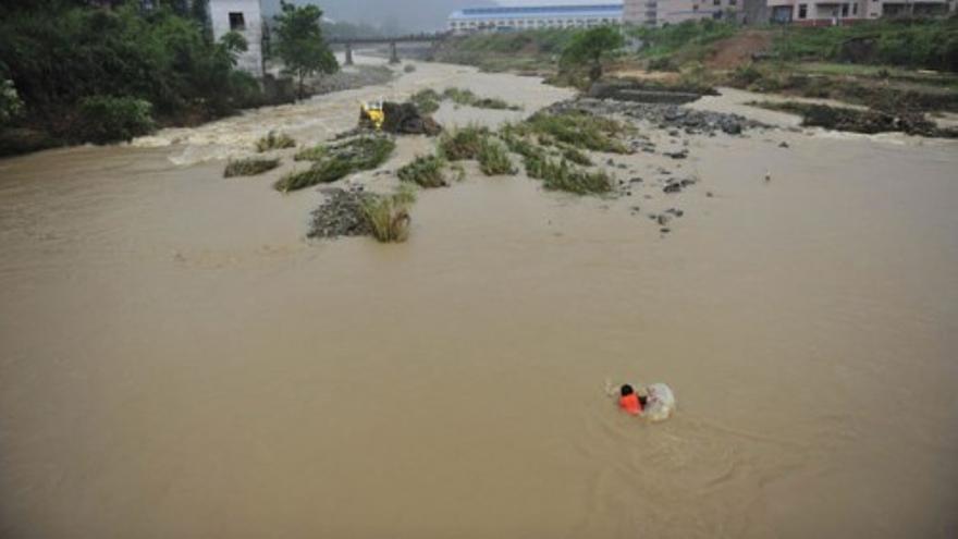 Rescate 'in extremis' en China