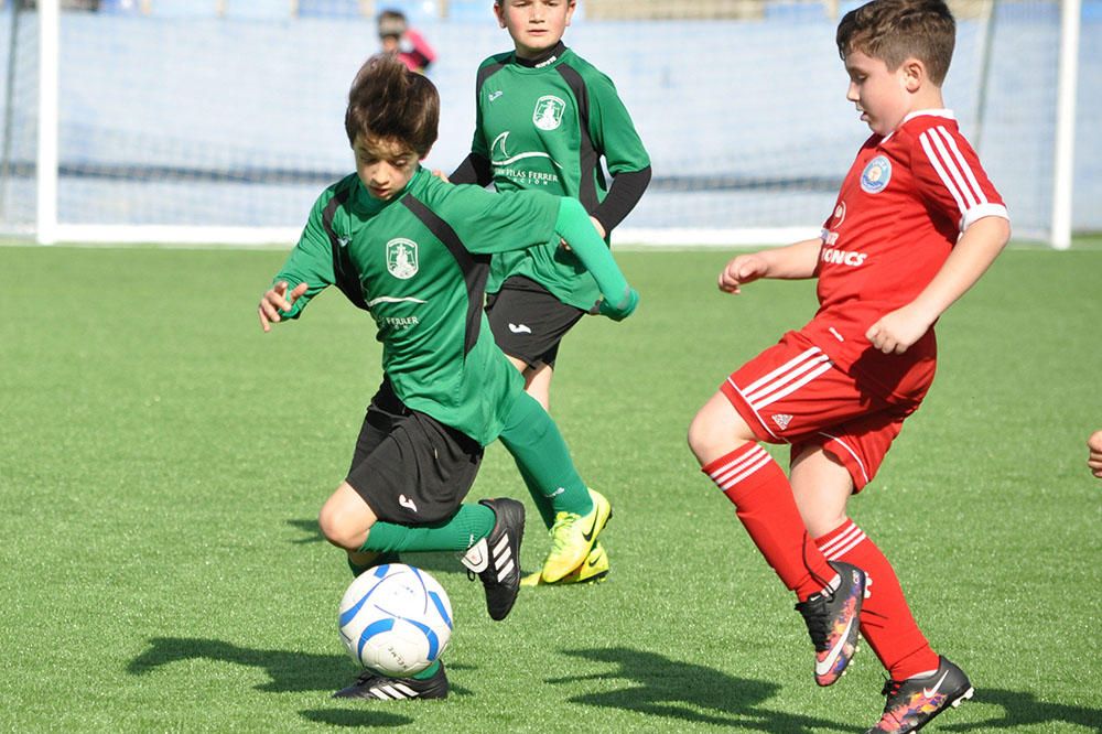 Fútbol base del fin de semana