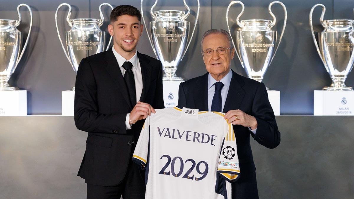 Federico Valverde amplía su contrato con el Real Madrid hasta 2029