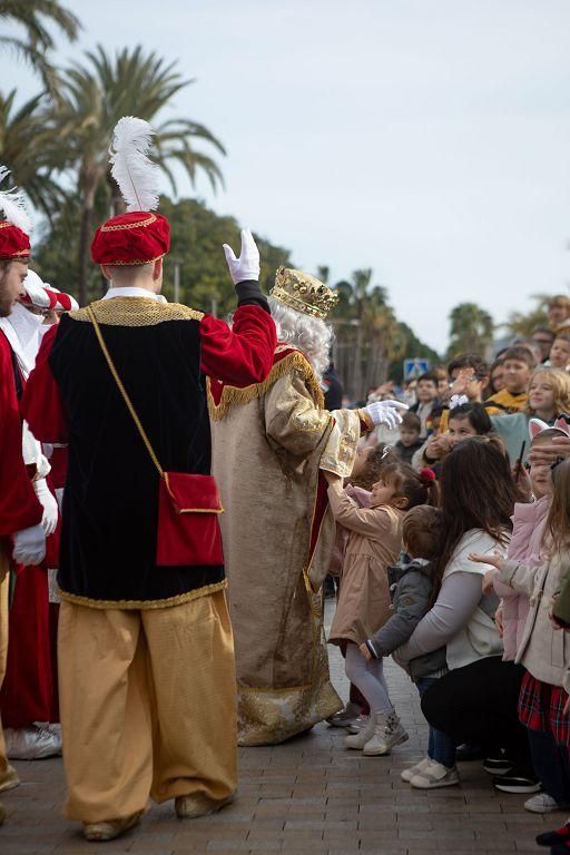 El desembarco en Cartagena de los Reyes Magos, en imágenes