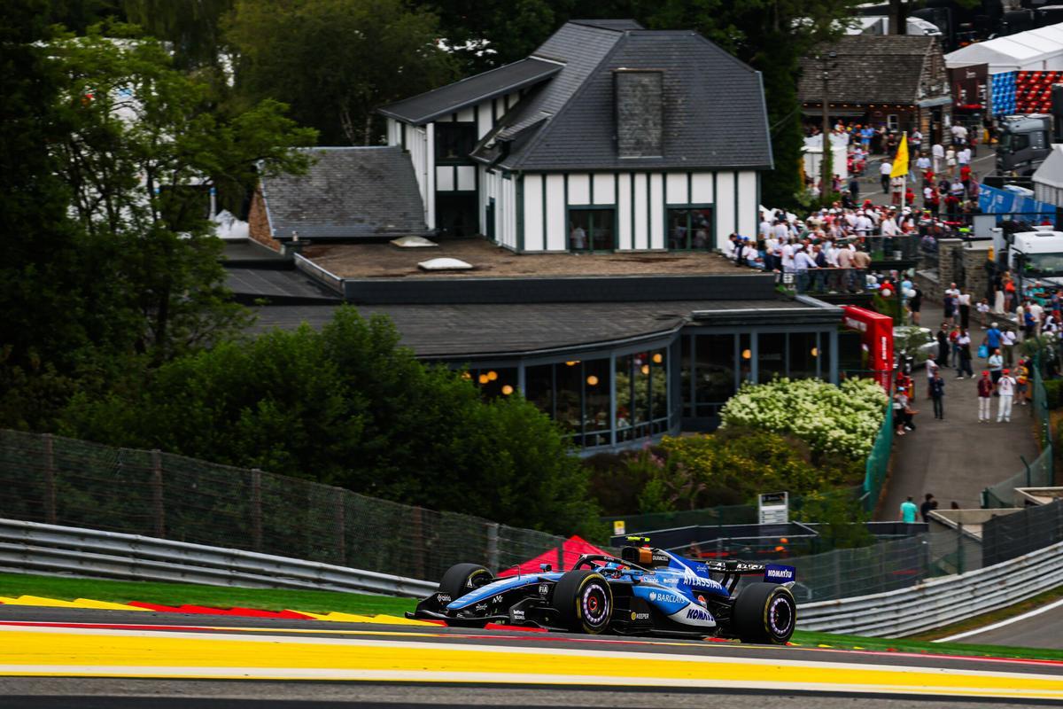 55 SAINZ Carlos (spa), Williams Racing FW48, action during the Formula 1 Belgian Grand Prix 2026, 10th round of the 2026 Formula One World Championship from July 17 to 19, 2026 on the Circuit de Spa-Francorchamps, in Stavelot, Belgium - Photo Antonin Vincent / DPPI AFP7 17/07/2026 ONLY FOR USE IN SPAIN. ANTONIN VINCENT / DPPI / AFP7 / Europa Press;2026;Belgique;BELGIUM;f1;formula 1;FORMULE 1;Grand Prix;Motorsport;SPA-FRANCORCHAMPS;Sport;WEC;F1 - BELGIAN GRAND PRIX 2026