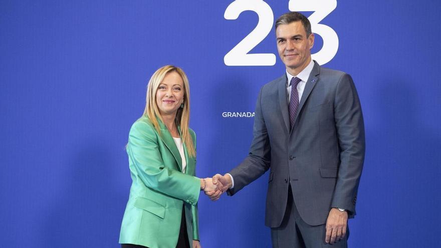 empla una reunión entre Sánchez y Meloni por cuestiones de agenda y se emplaza a buscar un próximo encuentro