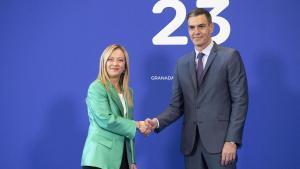 Sánchez y Meloni barajan una posible reunión en Roma la próxima semana