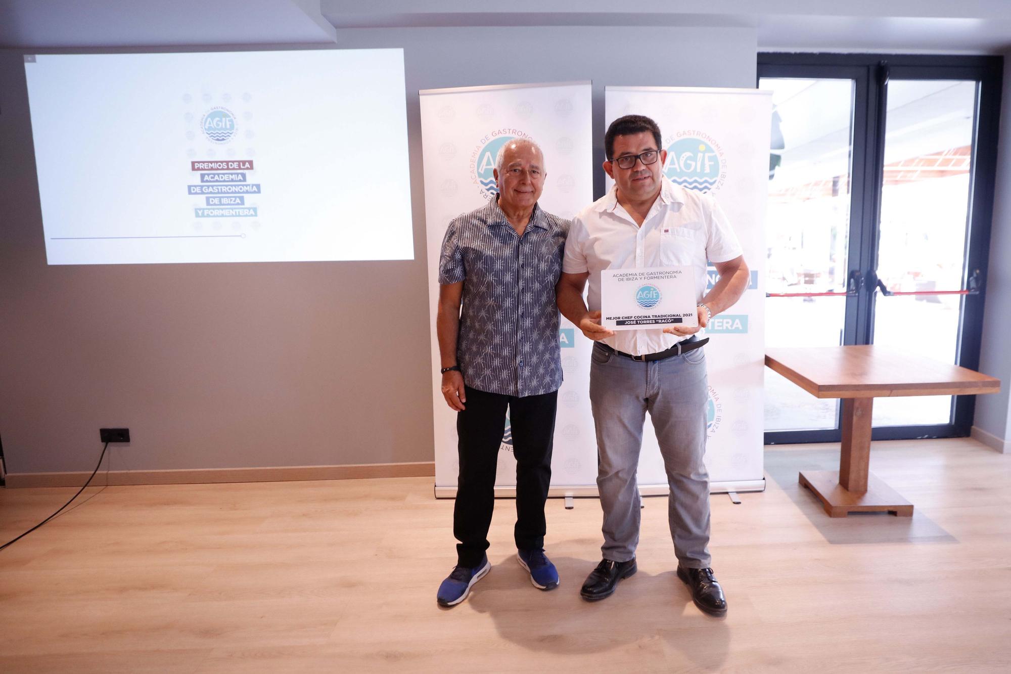 Premio a la innovación de la Academia de Gastronomía de Ibiza y Formentera.