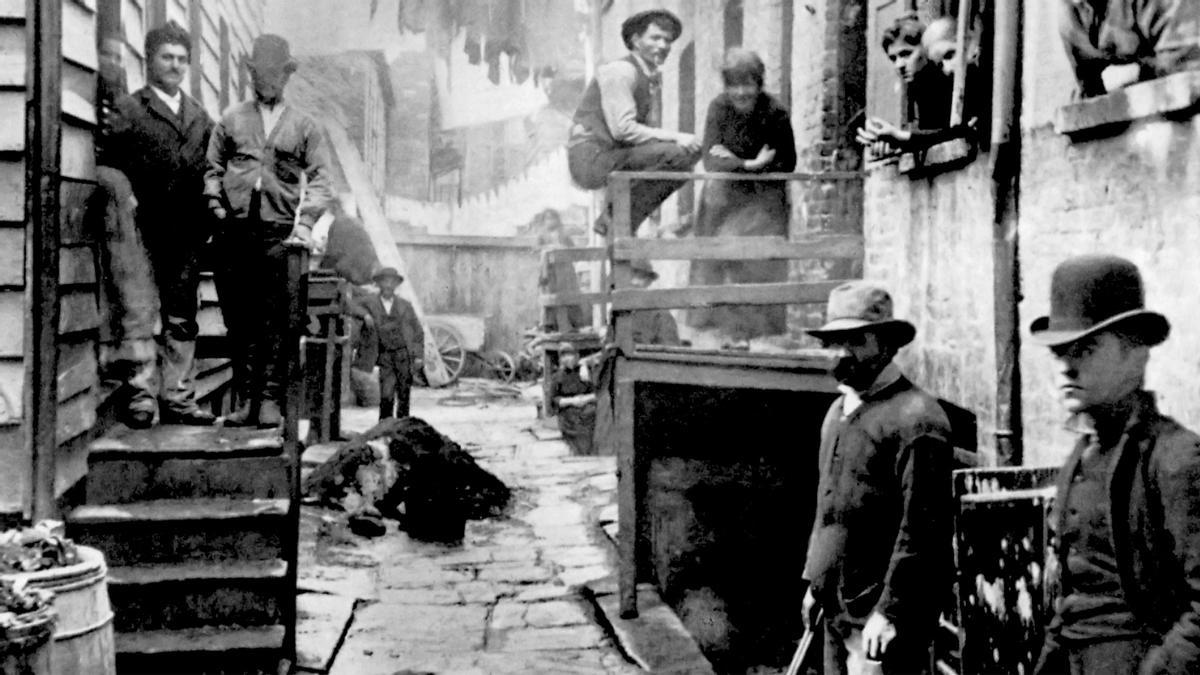 Emigrantes irlandeses nos Estados Unidos (comezos do s. XX).