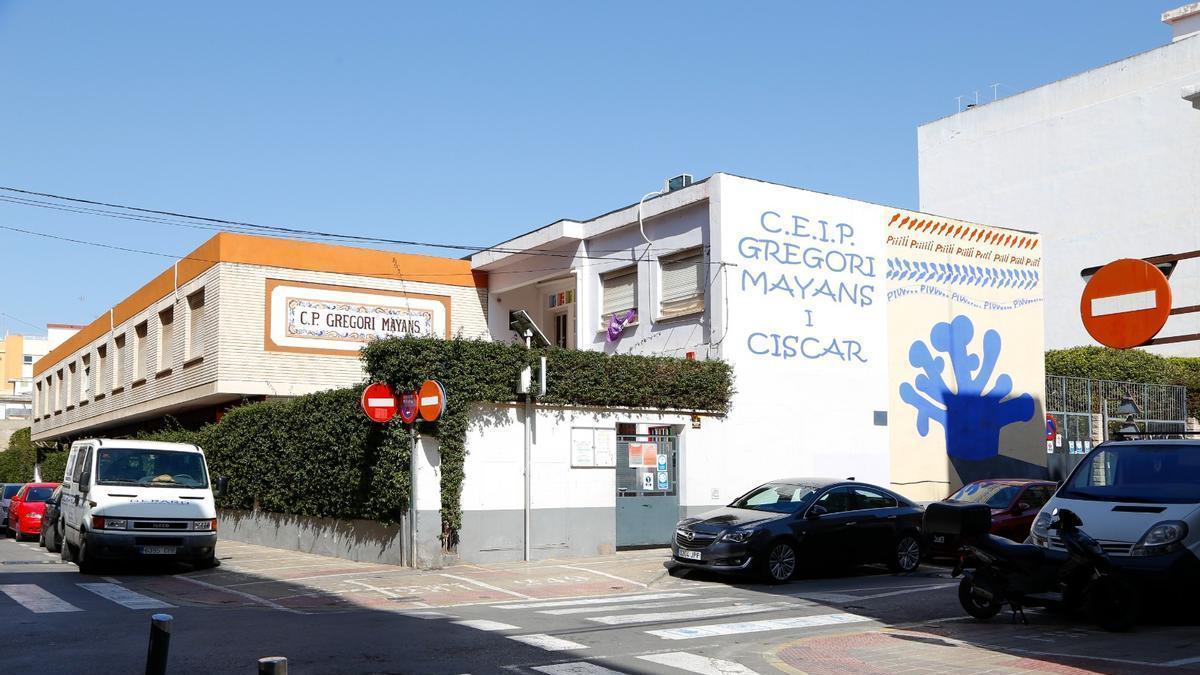 El CEIP Gregori Mayans de Mislata.