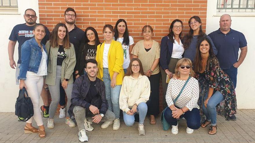 Participantes en la lanzadera de empleo de Lucena.