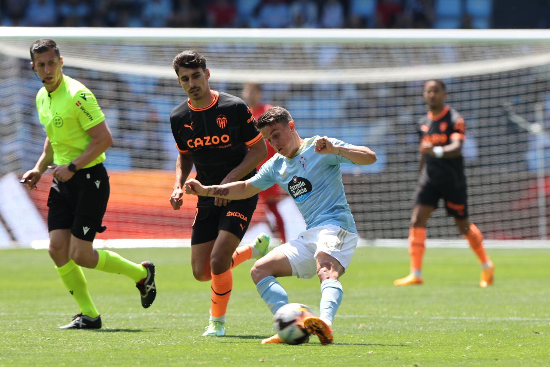 Las mejores imágenes del Celta - Valencia