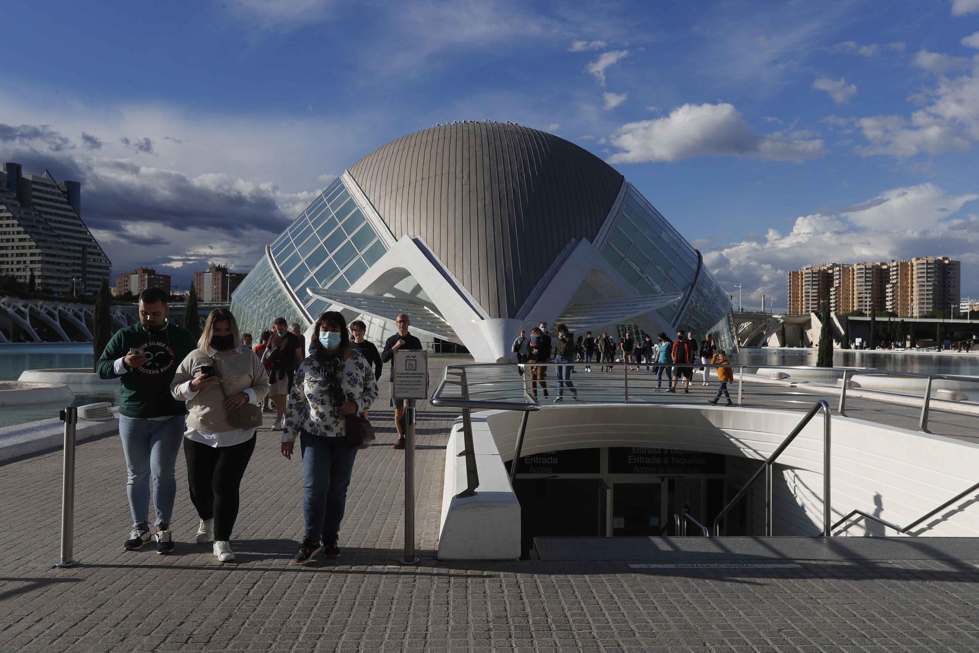 Punto de vacunación en el Festival de les Arts