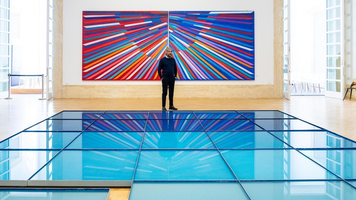 Detalle de la exposición 'El tiempo del futurismo'.