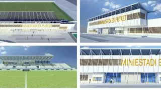 Los motivos por los que el Ayuntamiento de Ibiza recorta el proyecto del nuevo estadio