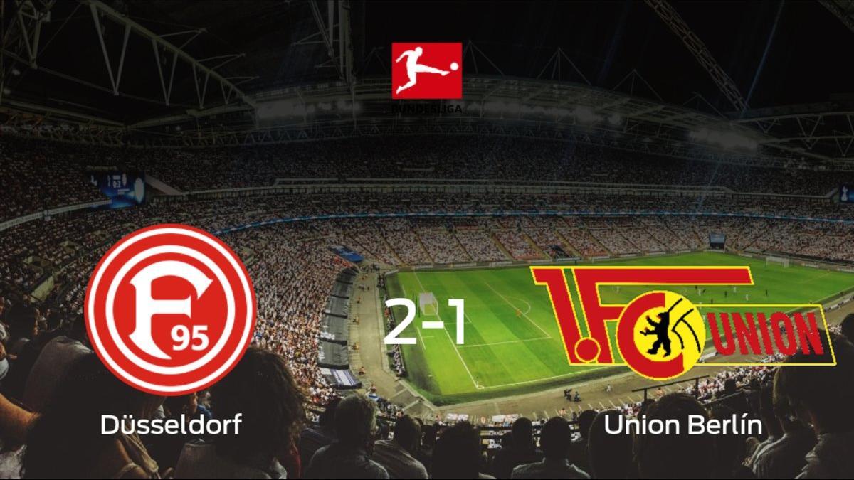 El Fortuna Düsseldorf se impone por 2-1 al Union Berlín