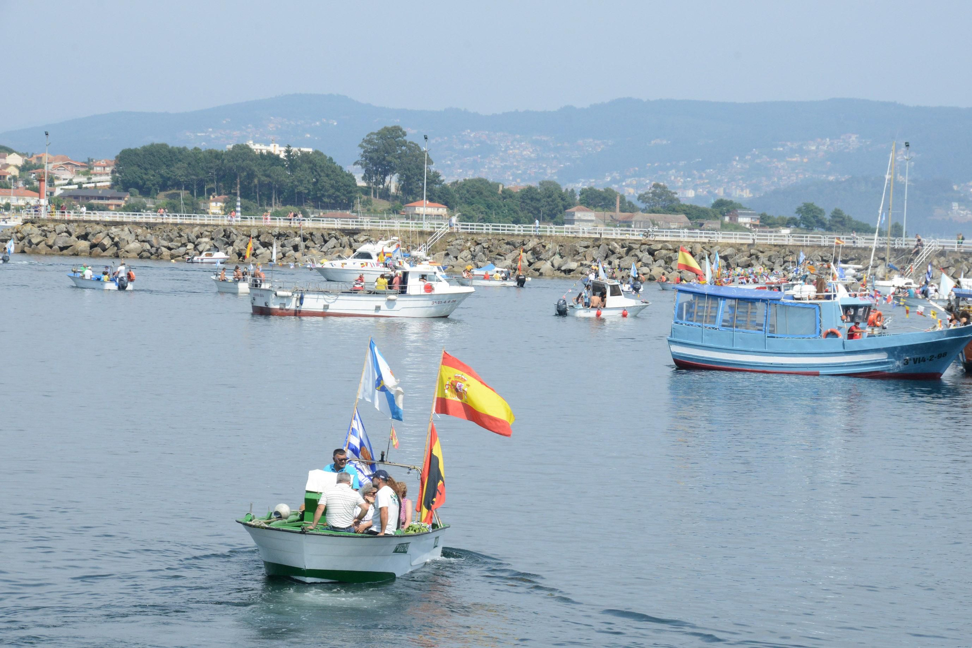 Las celebraciones de la Virgen de Carmen en Cangas