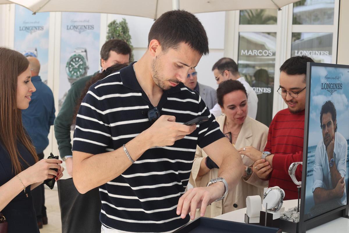 Los invitados pudieron descubrir las nuevas piezas de la colección HydroConquest en un contexto único