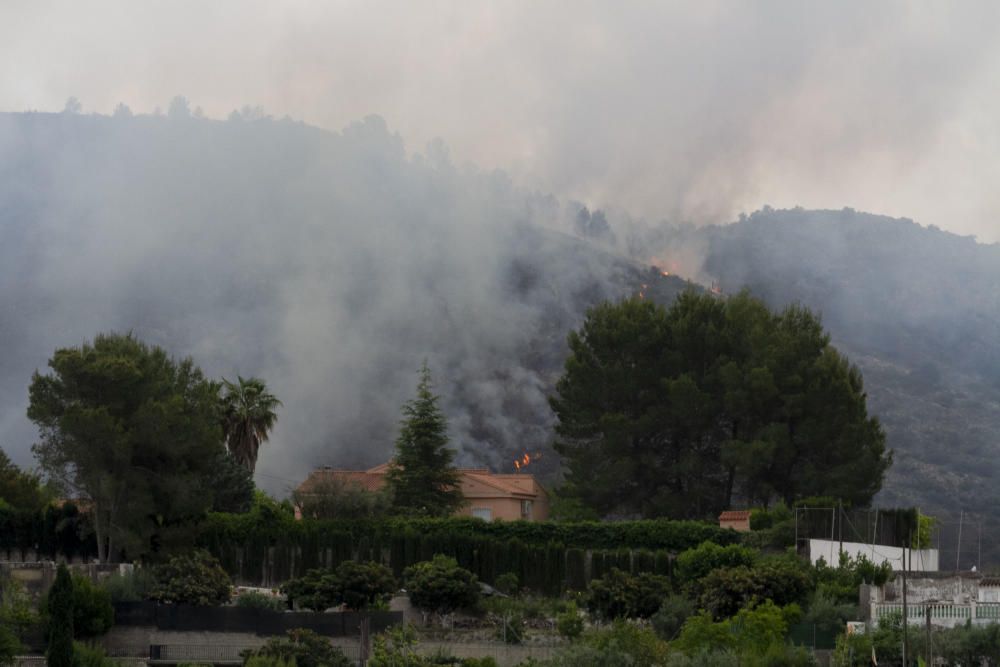 Incendio en El Genovés