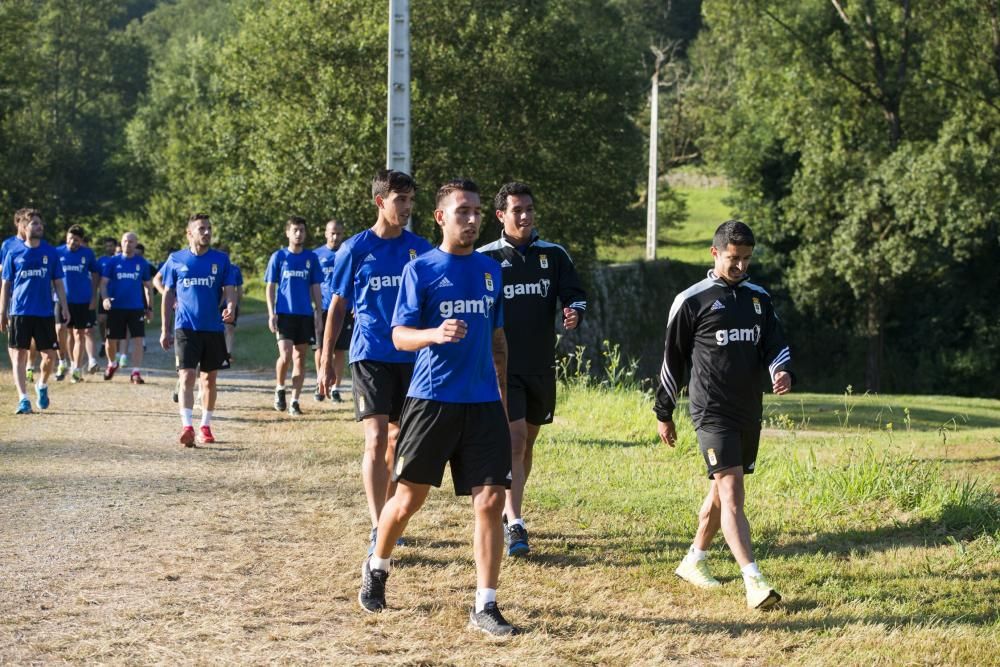 Entrenamiento del Real Oviedo