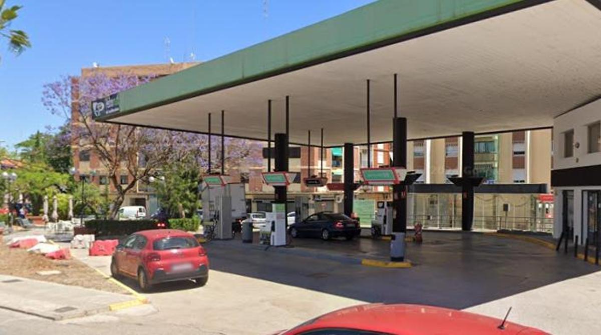 Gasolinera Petromax, en Godella