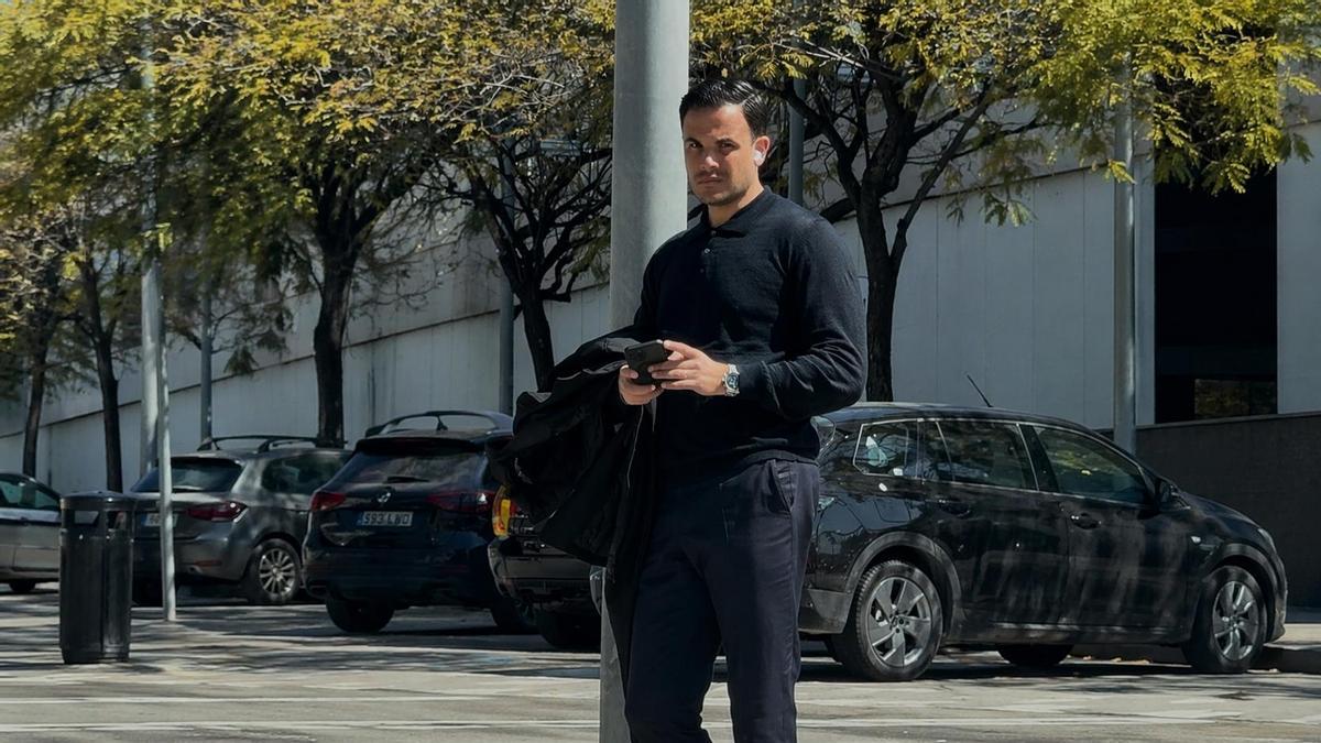 Simone Ricchio, en la Ciutat Esportiva
