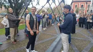 Abel García Cimentada graba su nombre en la calle canguesa de los campeones del Sella