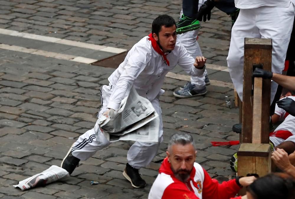 Séptimo encierro de Sanfermines 2018