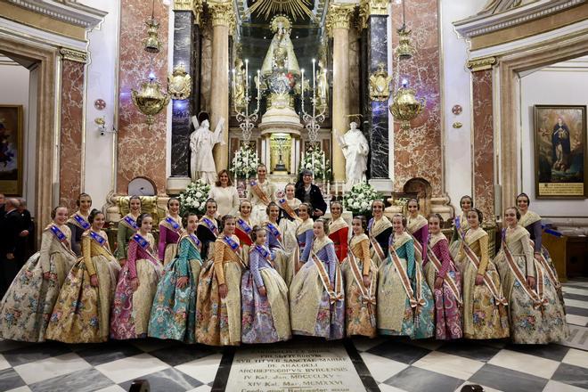 La Crida termina ante la Virgen de los Desamparados