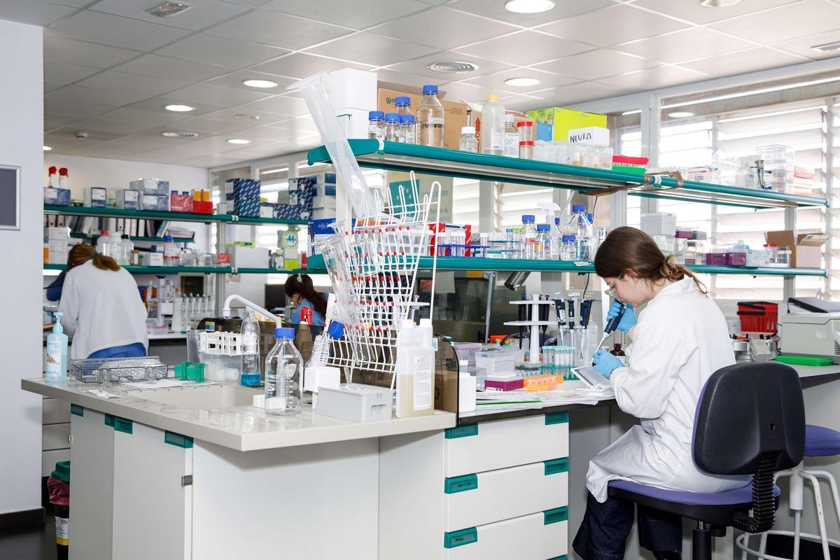 Una imagen del laboratorio de Isabial en Alicante