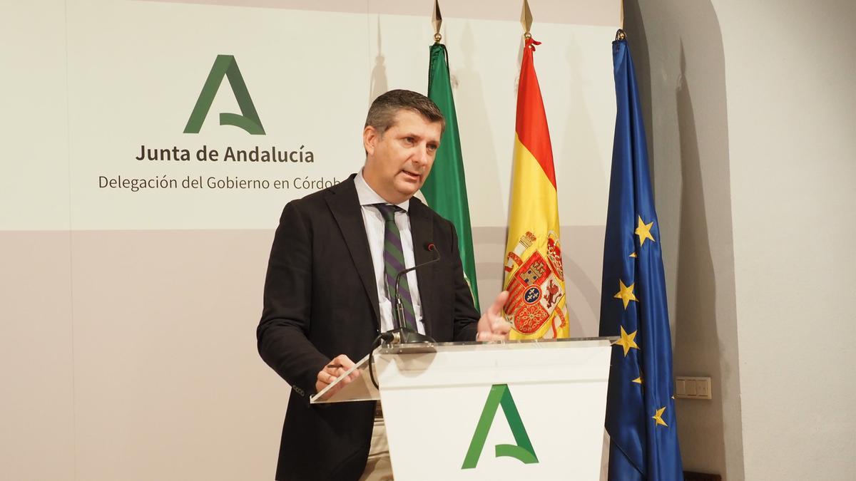Francisco Acosta, delegado de Agricultura de la Junta de Andalucía en Córdoba.