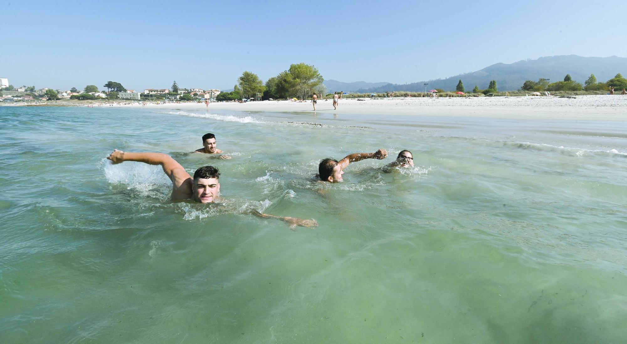 El último chapuzón del verano, a 22 grados