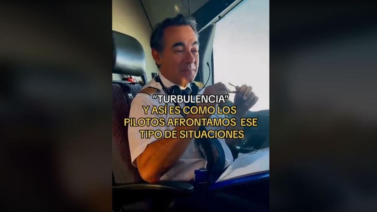 VÍDEO: Un piloto muestra lo que pasa en cabina durante las turbulencias de un avión